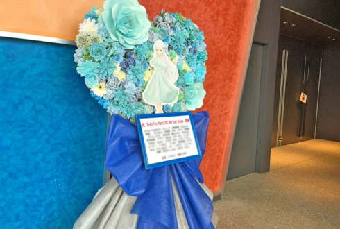 Endorfin.様のライブ公演祝いハートモチーフフラスタ @ところざわサクラタウン ジャパンパビリオン