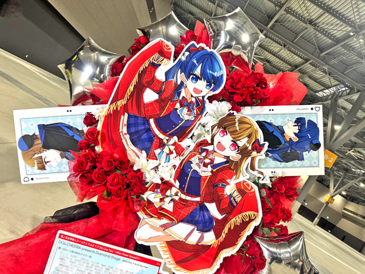 DOLLCHESTRA様の #蓮ノ空5th愛知 公演祝いフラスタ @Aichi Sky Expo