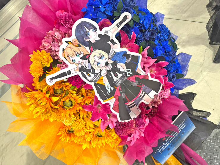 蓮ノ三連華様の #蓮ノ空5th愛知 公演祝いフラスタ @Aichi Sky Expo