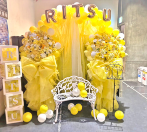めっ！ 響奇☆りつ様の生誕祭2025生誕祭祝い連結アーチ @RAD HALL