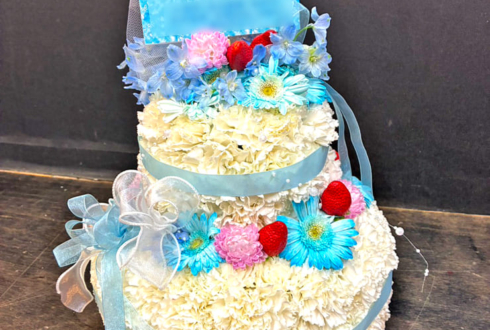 さよよん。様の生誕祭祝い花 フラワーケーキ @ReFROG