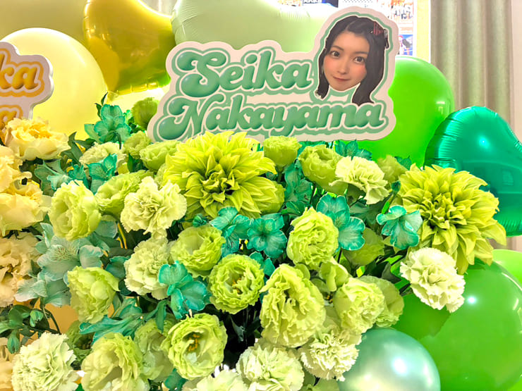 KissBee様の11周年ライブ公演祝い3基連結フラスタ @Veats Shibuya