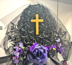 UNDEAD 朔間零様 増田俊樹様の #スタフォニ 4thライブ公演祝い棺桶モチーフフラスタ @さいたまスーパーアリーナ