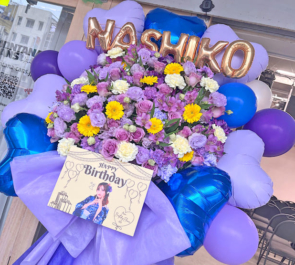 桃月なしこ様の生誕祭祝いフラスタ @HYPERMIX（ハイパーミックス）門前仲町