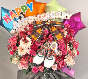 Trickstar 衣更真緒様 梶裕貴様の #スタフォニ 4thライブ公演祝いリースフラスタ @さいたまスーパーアリーナ