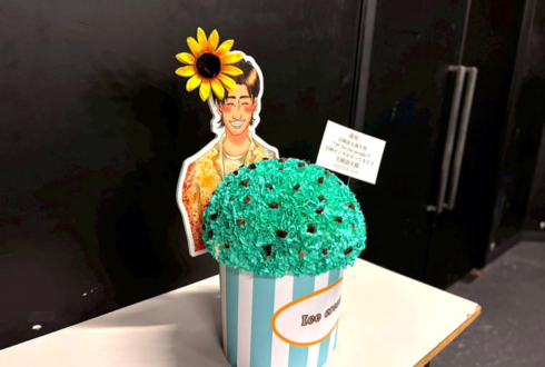 岩崎諒太様の誕生祭祝い花 @HADO ARENA お台場店