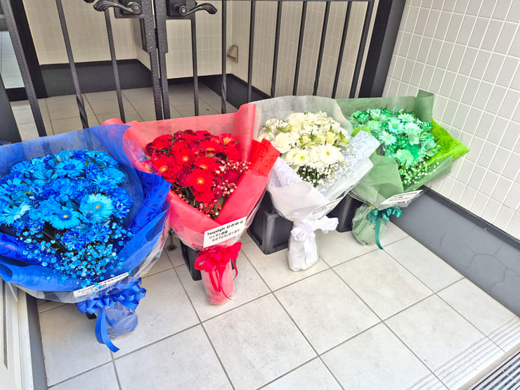 Tweyelight様のライブ公演祝い花束 @SHIBUYA CYCLONE