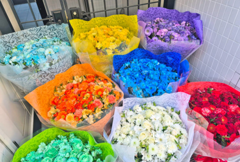 FUN×FUN様のデビューライブ公演祝い花束 @harevutai