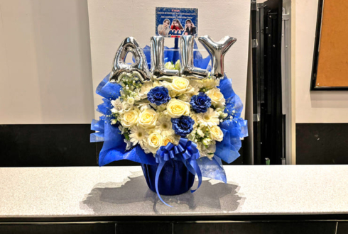 WHITE SCORPION ALLY様のライブ公演祝い花 @品川ステラボール