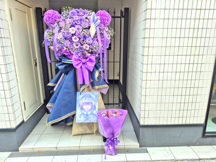 TanZ様のライブ公演祝いフラスタ&花束 @錦糸町Rebirth