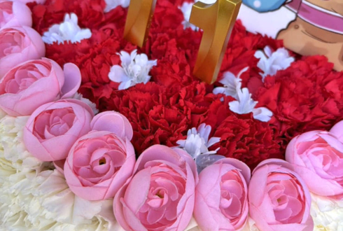 さえきやひろ様の初個展【11＋n】開催祝い花 フラワーケーキ @DESIGN FESTA GALLERY HARAJUKU