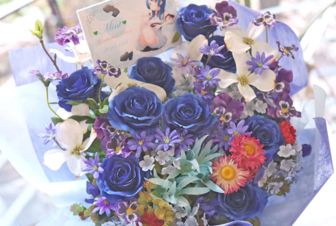 みんと様のラストお給止イベント開催祝い花 @BLUE EGG AKIHABARA