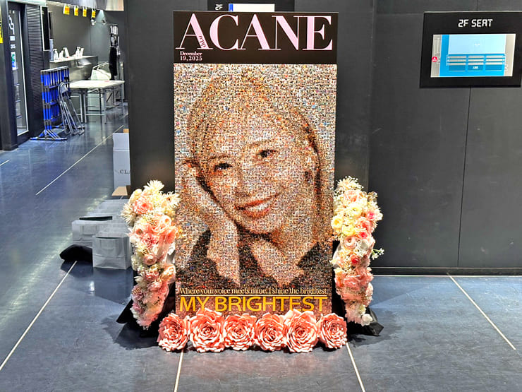 acane様のライブ公演祝い花@Zepp Fukuoka