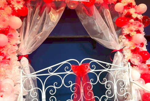 閻魔ちゃんの生誕祭祝い連結アーチ @aube shibuya