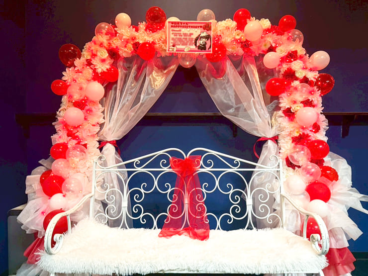 閻魔ちゃんの生誕祭祝い連結アーチ @aube shibuya