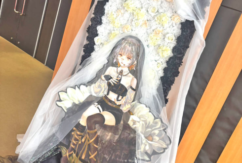 HACHI様のライブ公演祝いフラスタ 花壁 FlowerWall @カルッツかわさき