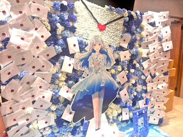 ヨノ様のライブ公演祝い4基連結フラスタ 花壁 FlowerWall @EREN YOKOHAMA