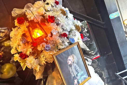 蛾と蝶 零様の生誕祭祝いフラスタ @HOLIDAY NEXT NAGOYA