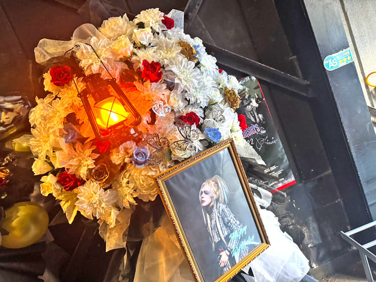 蛾と蝶 零様の生誕祭祝いフラスタ @HOLIDAY NEXT NAGOYA