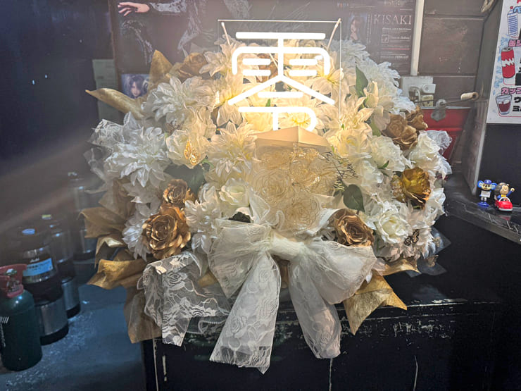 蛾と蝶 零様の生誕祭祝い花 @HOLIDAY NEXT NAGOYA