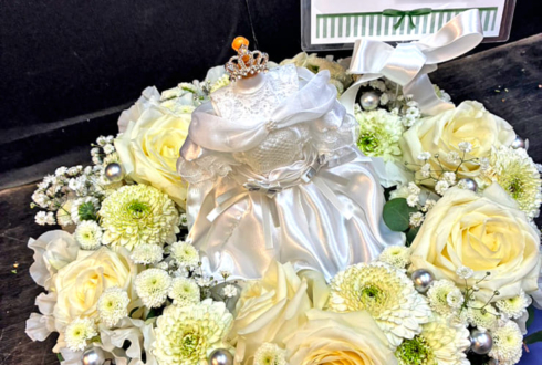 22/7 麻丘真央様のライブ公演祝い花 リースアレンジ @東京音楽大学100周年記念ホール