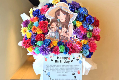 近藤玲奈様の誕生祭祝いフラスタ @SHIBUYA TSUTAYA