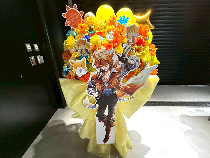 伏見ガク様の #にじさんじWORLDTOUR2025 東京公演祝いフラスタ @TOYOTA ARENA TOKYO