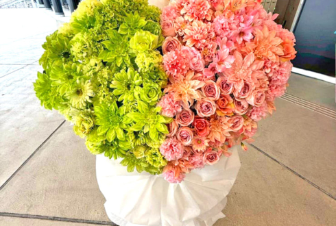 日向坂46 松田好花様の卒業セレモニー開催祝いハートモチーフフラスタ @TOYOTA ARENA TOKYO