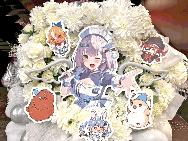 白銀ノエル様の #きゅるるん大作戦 公演祝いフラスタ @Kアリーナ横浜