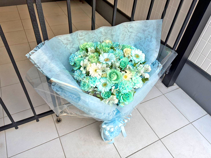 SWEET STEADY 音井結衣様の生誕祭祝い花束 @duo MUSIC EXCHANGE