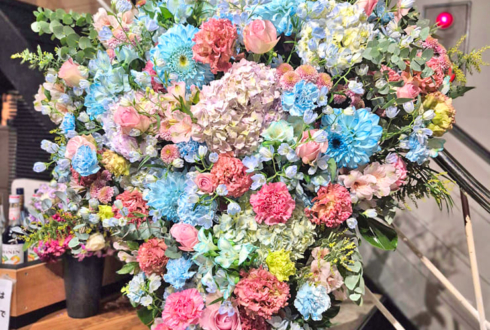 Juny-a様のライブ公演祝いアイアンスタンド花 @unravel tokyo