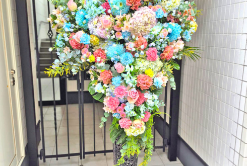 Juny-a様のライブ公演祝いアイアンスタンド花 @unravel tokyo