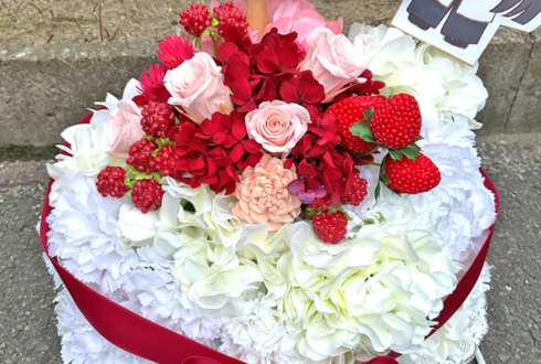 櫻坂46 勝又春様のリアルミーグリ開催祝い花 フラワーケーキ @京都パルスプラザ