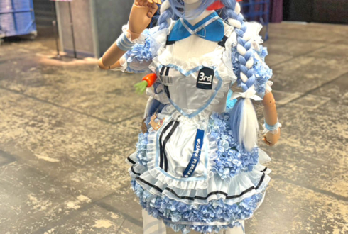 兎田ぺこら様の #きゅるるん大作戦 公演祝い衣装再現フラスタ @Kアリーナ横浜