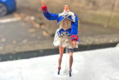 月ノ美兎様の #にじさんじWORLDTOUR2025 東京公演祝い花 衣装再現フラワードール @TOYOTA ARENA TOKYO【花屋店頭展示】