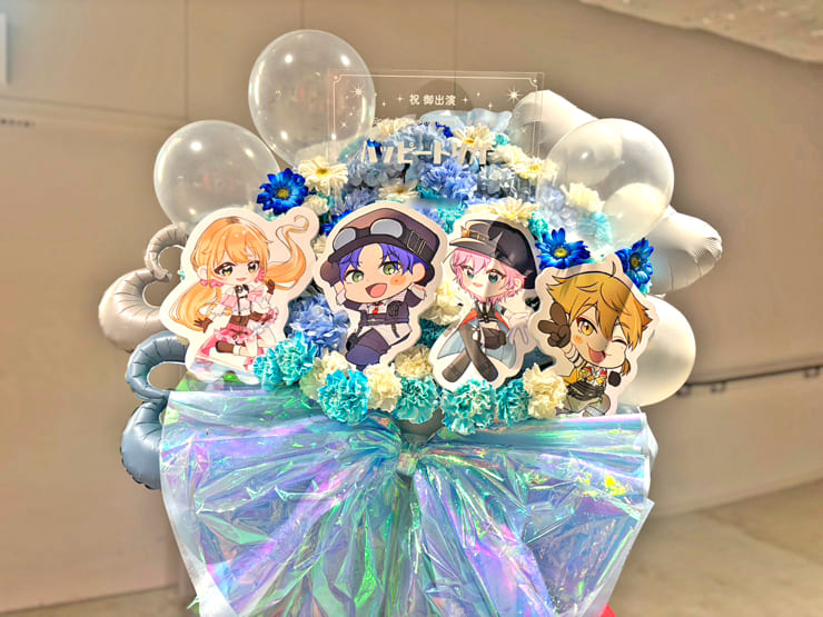 ハッピートリガー様の #にじさんじWORLDTOUR2025 東京公演祝いフラスタ @TOYOTA ARENA TOKYO