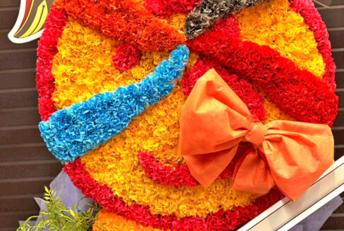 ホロライブ3期生様の #きゅるるん大作戦 公演祝い円形「3」モチーフフラスタ @Kアリーナ横浜