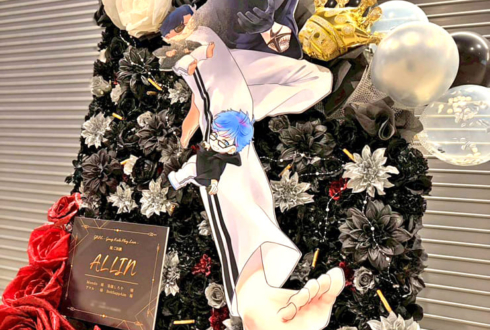 mondo様 アマル様 梟雄しろや様 BobSappAim様の #ストグラGRPL 出演祝いフラスタ 花壁 @ぴあアリーナMM