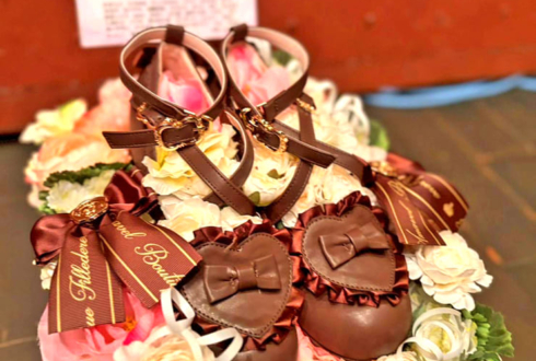 飯田ヒカル様の #ヒカROOM バレンタインイベント出演祝い花 @横浜赤レンガ倉庫