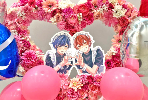 そらる様 あほの坂田。様のライブ公演祝いハートリースフラスタ @LaLa arena TOKYO-BAY