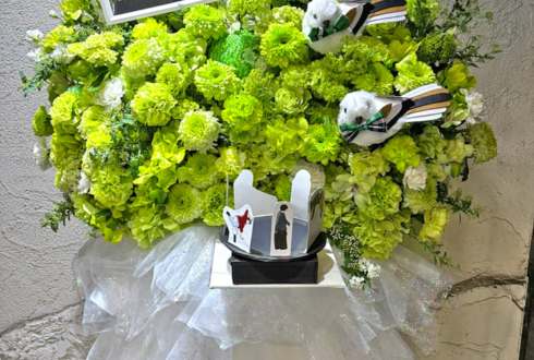 RAJ GLANZ HARUYOSHI様の生誕祭祝いフラスタ @恵比寿CreAto