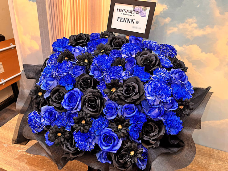 アリスアリア FENNN様の誕生祭祝い花 @秋葉原Venus