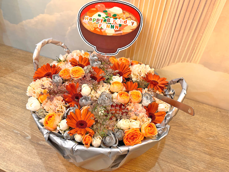 アリスアリア FENNN様の誕生祭祝い花 @秋葉原Venus