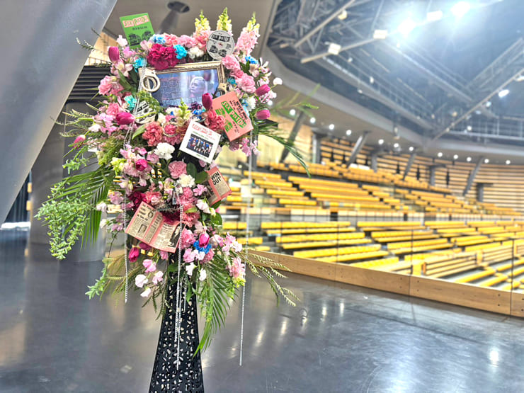 全日本プロレス ライジングHAYATO選手の誕生日祝い(2/24)フラスタ @大田区総合体育館