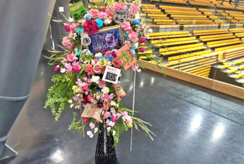 全日本プロレス ライジングHAYATO選手の誕生日祝い(2/24)フラスタ @大田区総合体育館