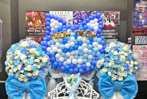 めっ！ みゃおみゃお様の生誕祭祝いネコ型バルーン連結アーチ @SOUND SPACE DIVA