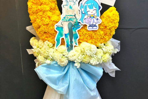 星街すいせい様のライブ公演祝い三日月モチーフフラスタ @Kアリーナ横浜