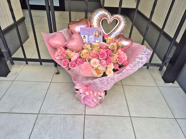 8°世界が変われば、 胡桃様の生誕祭祝い花束 @CLUB CRAWL