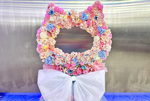 Jams Collection 花坂環様の生誕祭祝いネコ型リースフラスタ @ワンクロ中目黒スタジオ