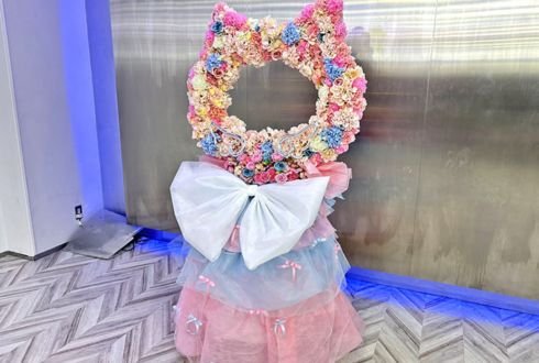 Jams Collection 花坂環様の生誕祭祝いネコ型リースフラスタ @ワンクロ中目黒スタジオ